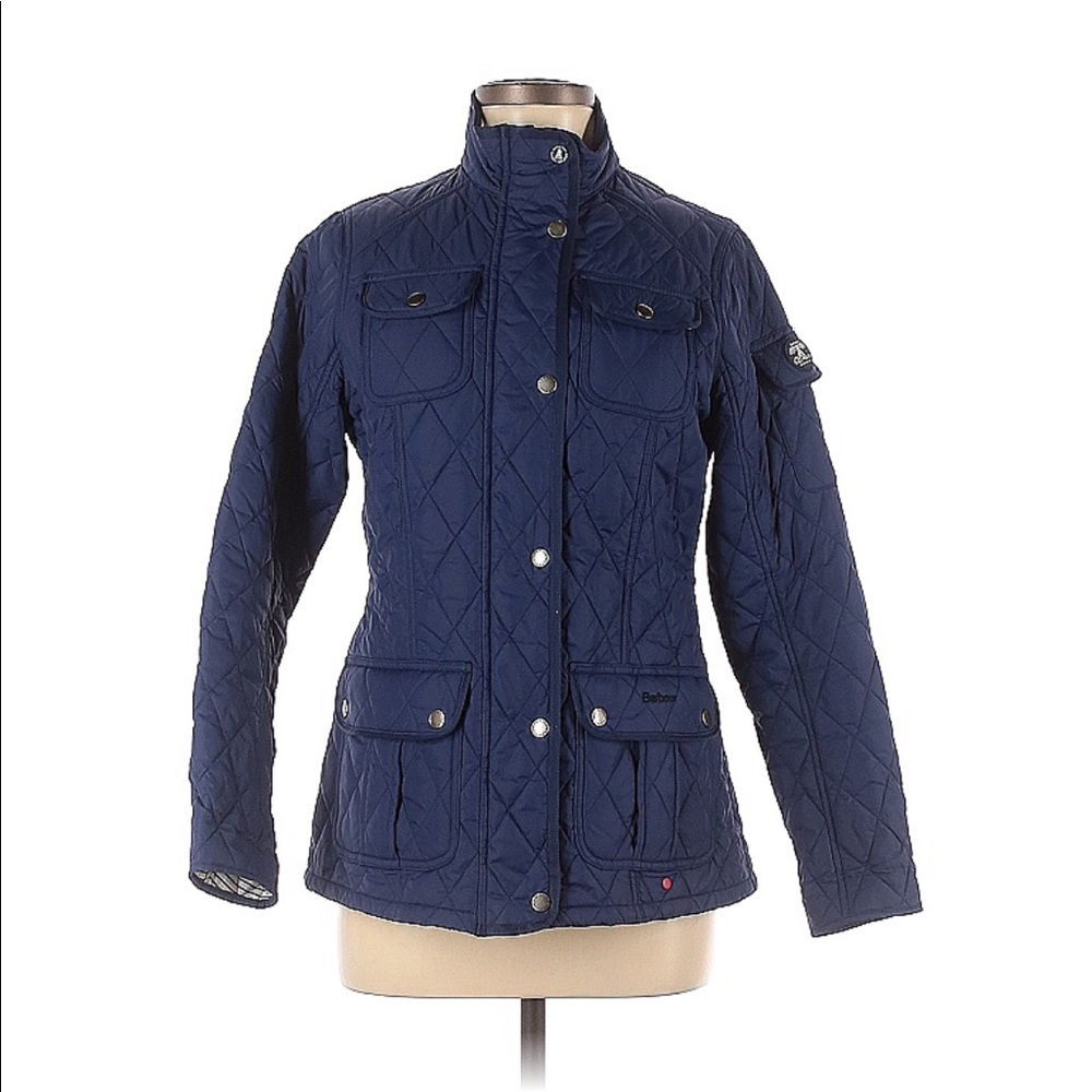 Cavalry Quilted Barbour coat size 6 US - Picture 1 of 6